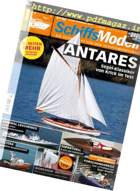 SchiffsModell – Januar-Februar 2017 Cover