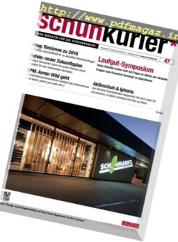 Schuhkurier – 25 November 2016