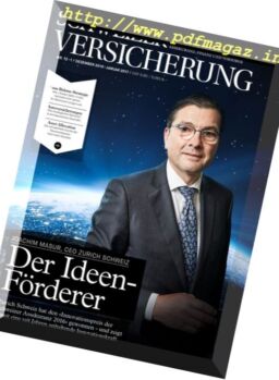 Schweizer Versicherung – Dezember 2016 – Januar 2017