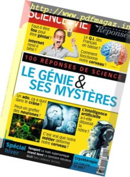 Science & Vie Questions Reponses – Janvier-Mars 2017