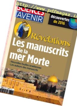 Sciences et Avenir – Janvier 2017