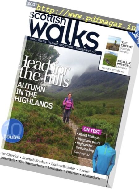 Scottish Walks – Autumn 2016 Cover
