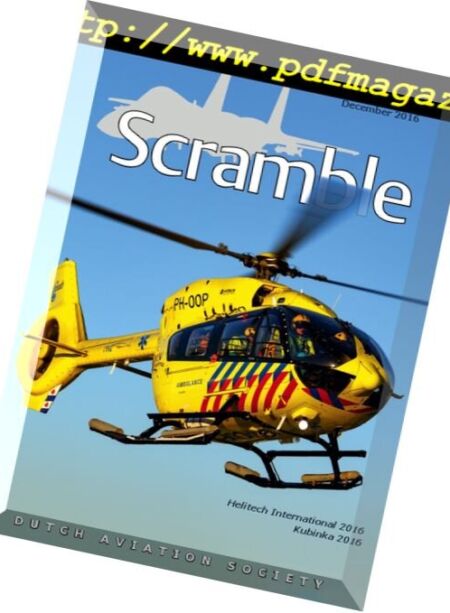 Scramble Magazine – Issue 451, December 2016 Cover