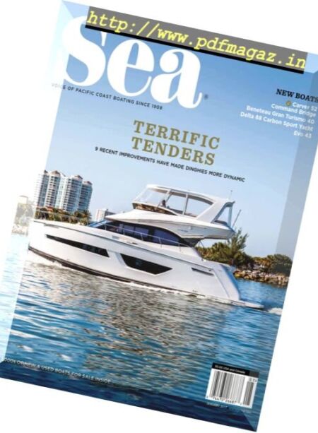 Sea Magazine – January 2017 Cover