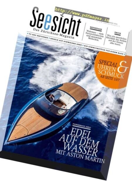 Seesicht Magazin – Oktober-November 2016 Cover