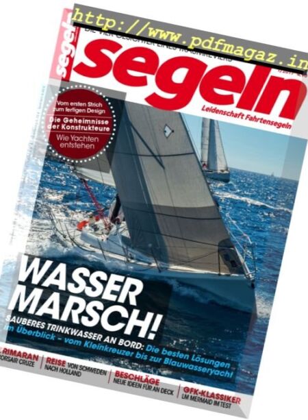 Segeln – Januar 2017 Cover