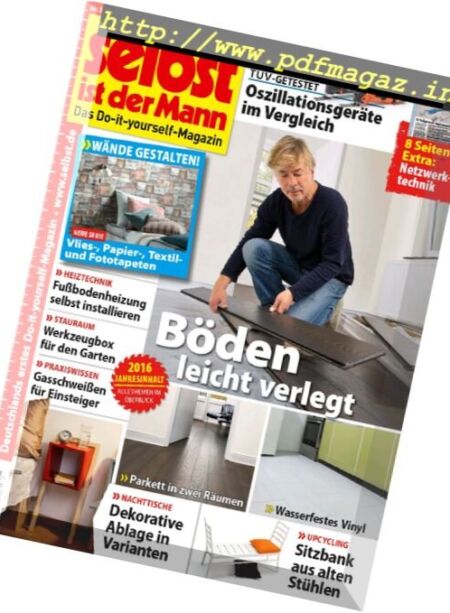 selbst ist der Mann – Januar 2017 Cover