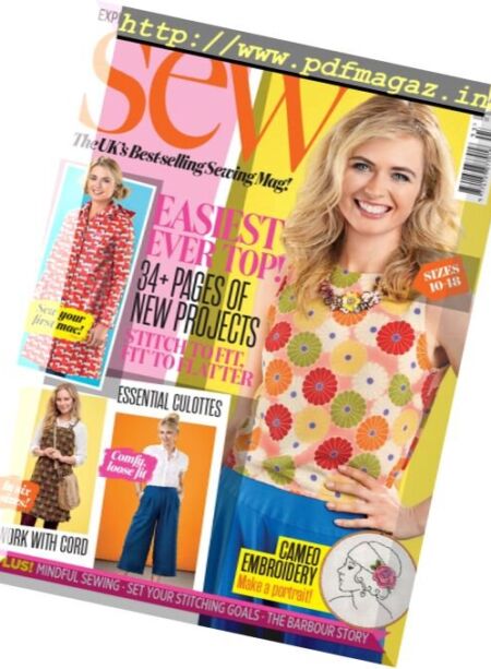 Sew – January 2017 Cover