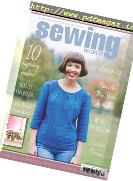 Sewing World – January 2017 Cover