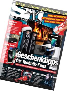 SFT – Spiele Filme Technik N 12, Dezember 2016