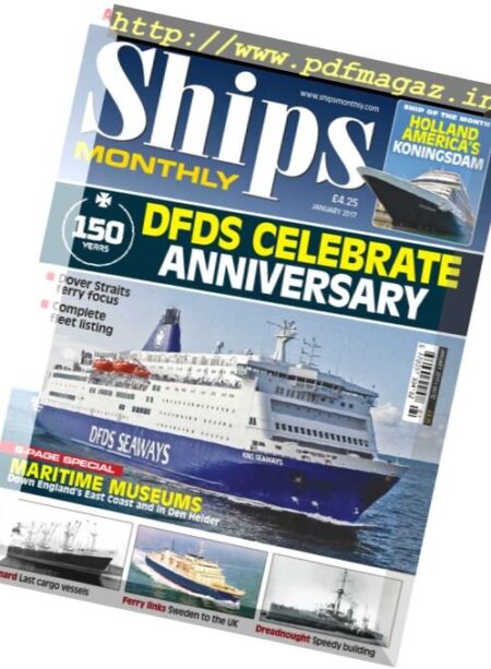 Ships Monthly – January 2017 Cover