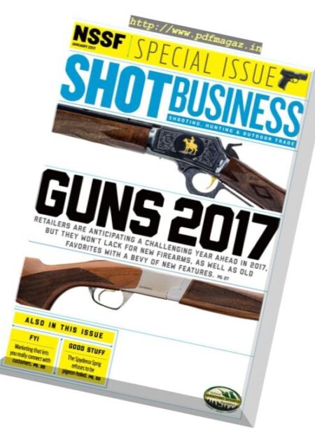 Shot Business – January 2017 Cover