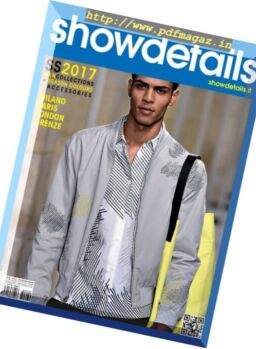 Showdetails Men – Spring-Summer 2017