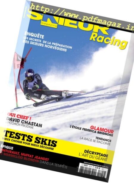 Skieur Racing Magazine – Hiver 2016 Cover