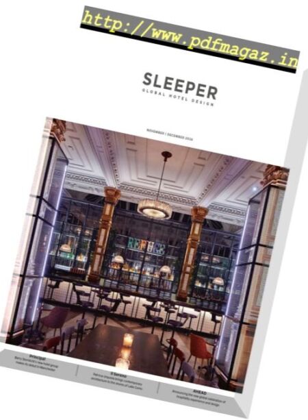 Sleeper – November-December 2016 Cover