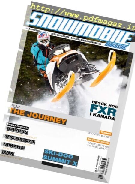 Snowmobile Magazine – Nr.2, 2016-2017 Cover