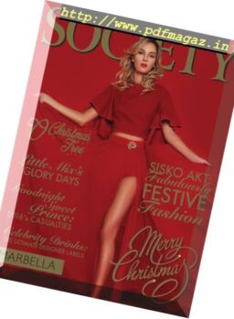 Society Marbella – December 2016