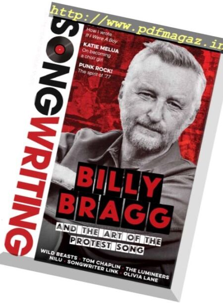 Songwriting Magazine – Winter 2016 Cover
