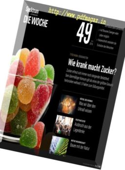 Spektrum Die Woche – 8 Dezember 2016