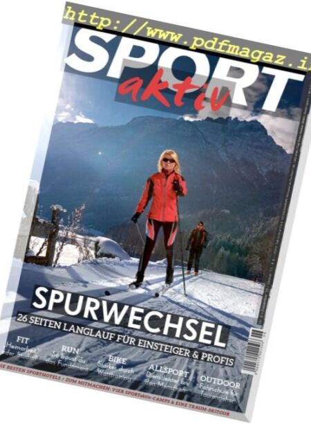Sport Aktiv – Dezember 2016 – Janner 2017 Cover