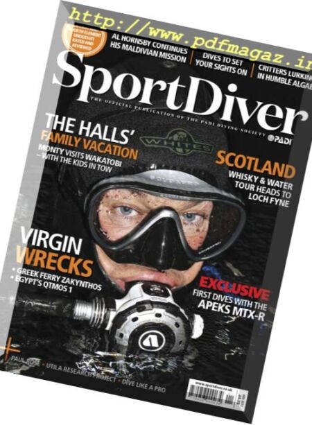 Sport Diver UK – January 2017 Cover