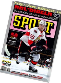Sportbiblar – NHL-bibeln 2016-2017