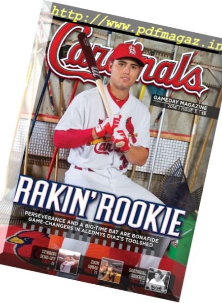 St. Louis Cardinals Gameday – Issue 5, 2016 Cover