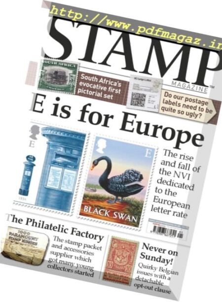 Stamp Magazine – January 2017 Cover