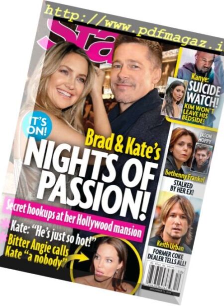 Star Magazine USA – 12 December 2016 Cover