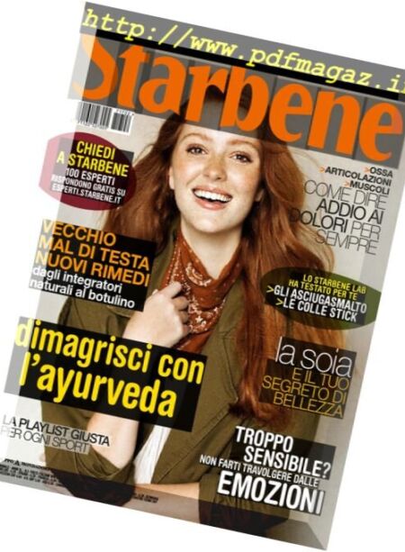 Starbene – 2 Gennaio 2017 Cover