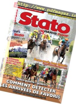 Stato Paris-Turf – Janvier 2017