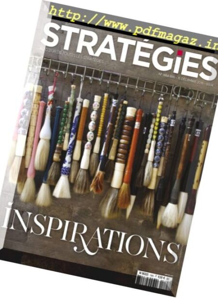 Strategies – 15 Decembre 2016 Cover