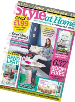 Style at Home UK – February 2017