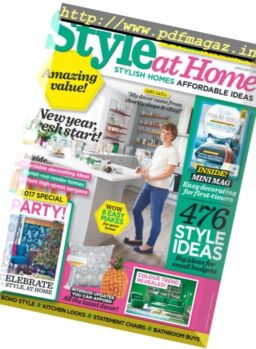 Style at Home UK – January 2017