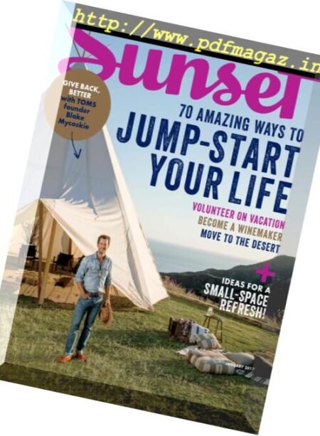 Sunset – January 2017 Cover