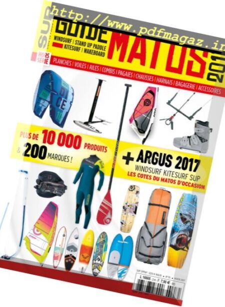 SUP – Hors-Serie – Hiver 2017 Cover