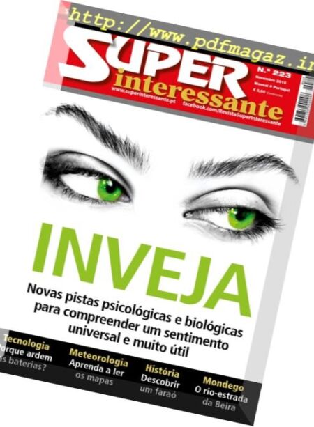 Super Interessante – Novembro 2016 Cover