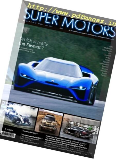 Super Motors – December 2016 Cover