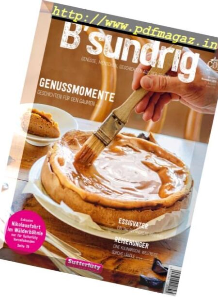 Sutterluty Magazin – Oktober-November 2016 Cover