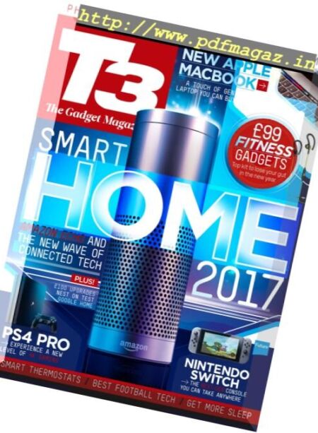 T3 UK – January 2017 Cover