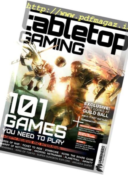Tabletop Gaming – Issue 1, 2015 Cover