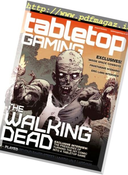 Tabletop Gaming – Issue 6, Autumn 2016 Cover
