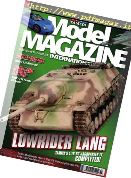 Tamiya Model Magazine – January 2017 Cover
