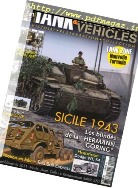 Tank & Military Vehicles – Aout-Septembre 2011 Cover