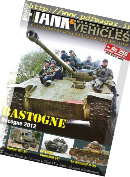 Tank & Military Vehicles – Fevrier-Mars 2013 Cover