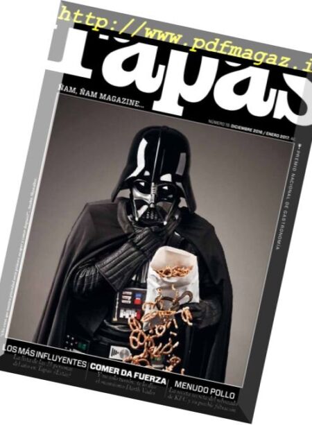 Tapas Spain – Diciembre 2016 – Enero 2017 Cover