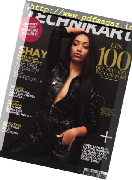 Technikart – Decembre 2016-Janvier 2017 Cover