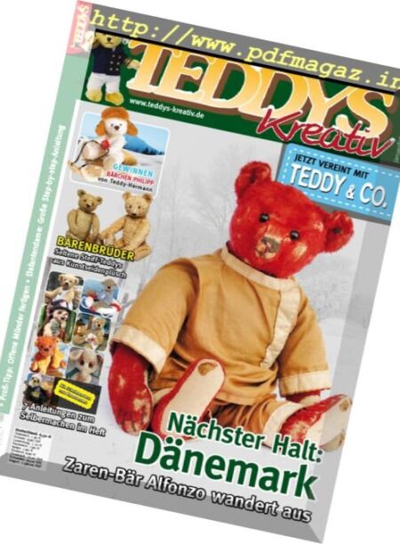 Teddys Kreativ – Januar-Februar 2017 Cover