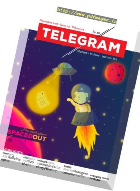 Telegram Magazine – November 2016 Cover