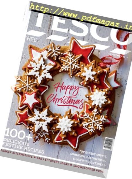 Tesco Magazine – Christmas 2016 Cover